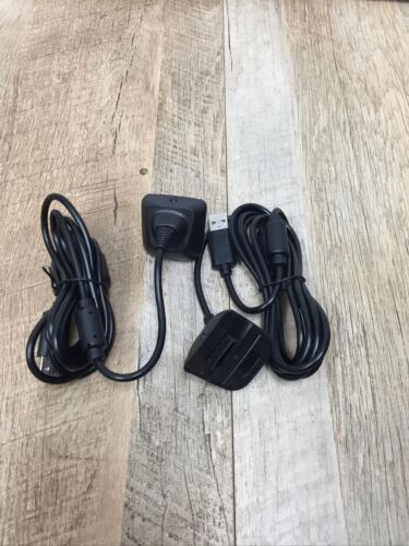 Xbox 360 Charging Cable for Xbox 360 Wireless Game Controllers,2 Pack Black (6922786963639)